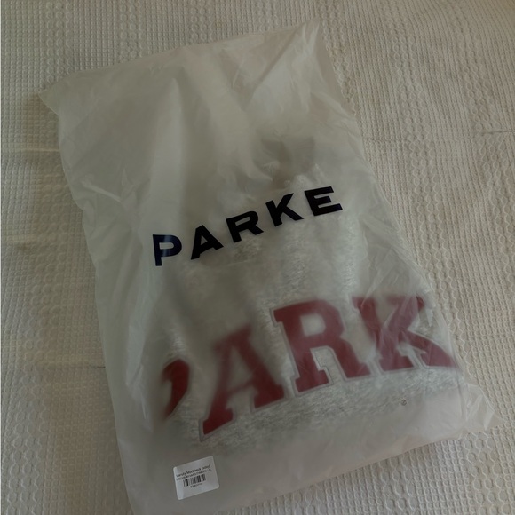 Parke VDAY Gray Sweatshirt with Red Lettering - Picture 5 of 5